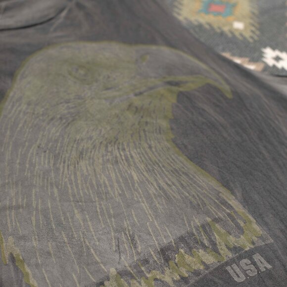 -XL- PEACE RIVER Sleeveless Shirt | USA Eagle American Tank Top | Animal Totem - Picture 4 of 4